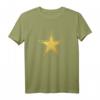 Schwarzes T-Shirt mit goldenen Sternen – Trendiges, niedliches Shirt für Damen, Herren & Kinder, Made in USA