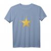 Schwarzes T-Shirt mit goldenen Sternen – Trendiges, niedliches Shirt für Damen, Herren & Kinder, Made in USA