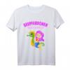 Kinder Seepferdchen bestanden Frühschwimmer Abzeichen Meerjungfrau T-Shirt – Lustiges Geschenk für junge Schwimmer mit Meerjungfrauen-Motiv