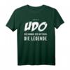 Udo T-Shirt – Lustige Geschenkidee mit Spruch 'Der Mann. Der Mythos. Die Legende.' für Geburtstag, Weihnachten & Party