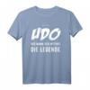 Udo T-Shirt – Lustige Geschenkidee mit Spruch 'Der Mann. Der Mythos. Die Legende.' für Geburtstag, Weihnachten & Party