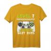 Level 7 Geburtstag Jungen - Lustiges Gamer T-Shirt mit Spruch 'Level 7 Freigeschaltet' für den 7. Geburtstag