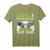 Level 7 Geburtstag Jungen - Lustiges Gamer T-Shirt mit Spruch 'Level 7 Freigeschaltet' für den 7. Geburtstag