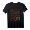 10. Geburtstag Legendär Genial Episch Seit 2011 T-Shirt – Retro Geschenkidee für Kinder, Jungen und Mädchen