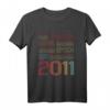 10. Geburtstag Legendär Genial Episch Seit 2011 T-Shirt – Retro Geschenkidee für Kinder, Jungen und Mädchen