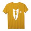 Smoking mit Krawatte T-Shirt – Elegantes Herren T-Shirt für Hochzeiten, Dinner Partys und formelle Anlässe