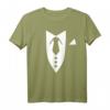 Smoking mit Krawatte T-Shirt – Elegantes Herren T-Shirt für Hochzeiten, Dinner Partys und formelle Anlässe