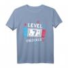 Kinder 7. Geburtstag Shirt Junge Level 7 Unlocked - Perfekt für Videospiel Party, Geschenke & Dekorationen