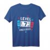 Kinder 7. Geburtstag Shirt Junge Level 7 Unlocked - Perfekt für Videospiel Party, Geschenke & Dekorationen