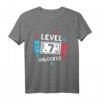 Kinder 7. Geburtstag Shirt Junge Level 7 Unlocked - Perfekt für Videospiel Party, Geschenke & Dekorationen