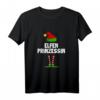 Elfen Prinzessin Partnerlook Weihnachts T-Shirt für Familien - Lustiges Weihnachtsoutfit für Mama, Papa, Oma, Opa, Bruder & Schwester zu Weihnachten