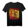 SPANIEN Flagge T-Shirt für Damen, Herren & Kinder – Klassisches Design mit doppeltem Saum, ideal für Fans und Reisen