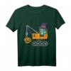 Kinder Kranich Truck Kürbis T-Shirt für Halloween - Last-Minute Kostümidee für Kleinkinder und Babys, Perfekt zum Süßigkeiten Sammeln
