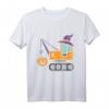 Kinder Kranich Truck Kürbis T-Shirt für Halloween - Last-Minute Kostümidee für Kleinkinder und Babys, Perfekt zum Süßigkeiten Sammeln