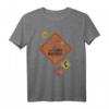 HapDog T-Shirt mit The Road Runner Road Sign - Lizenziertes Warner Bros Cartoon Shirt als Geburtstagsgeschenk