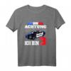 Kinder Polizei T-Shirt zum 3. Geburtstag - Lustiges Geschenk für kleine Polizisten mit Polizeiauto & Sirenen