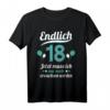 Lustiges 18. Geburtstag T-Shirt für Jungen & Mädchen - Originelle Geschenkidee und Deko für den 18. Geburtstag 2006