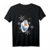 HapDog Frozen Olaf & Schneeflocken Face Portrait T-Shirt - Offiziell lizenzierte Frozen Bekleidung