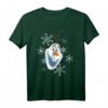 HapDog Frozen Olaf & Schneeflocken Face Portrait T-Shirt - Offiziell lizenzierte Frozen Bekleidung