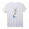 HapDog Frozen Olaf & Schneeflocken Face Portrait T-Shirt - Offiziell lizenzierte Frozen Bekleidung