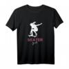 Retro Skater Girl Skateboard T-Shirt - Cooles Anime Design, Perfekt für Skater Girls, Geburtstags- und Weihnachtsgeschenk