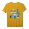 Kinder 4. Geburtstag Polizei T-Shirt mit Polizeiauto und Spruch - Perfektes Geburtstagsgeschenk für kleine Polizisten
