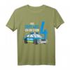 Kinder 4. Geburtstag Polizei T-Shirt mit Polizeiauto und Spruch - Perfektes Geburtstagsgeschenk für kleine Polizisten
