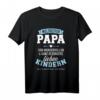 Bester Papa Vater liebe Kinder lustiges Spruch Geschenk T-Shirt – Perfekt für Vatertag und Weihnachten
