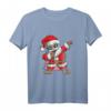 Lustiges Dabbing Santa T-Shirt für Kinder - Weihnachtliches Outfit für Familie, Nikolaus & Weihnachtsfeier