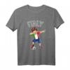 Dabbing Fußball Junge mit Italien Trikot – Kinder T-Shirt für italienische Fußballfans, perfekt für Geburtstag & Verein