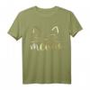 Meow Lustiges Katzengesicht T-Shirt für Katzenfans - Perfekt für Katzenliebhaber, Mädchen und Kinder bei Feiern und Adoptionen