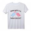 Kinder Mama Willst Du Papa Heiraten Hochzeitsantrag Geschenk T-Shirt - Originelles Verlobungsgeschenk für die Mama zum Heiratsantrag