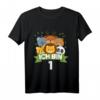 Kinder 1. Geburtstag T-Shirt mit Tieren – Niedliches Geburtstagsoutfit für Einjährige, Dschungel-Tiere, Perfekt für den Kindergeburtstag