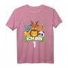 Kinder 1. Geburtstag T-Shirt mit Tieren – Niedliches Geburtstagsoutfit für Einjährige, Dschungel-Tiere, Perfekt für den Kindergeburtstag