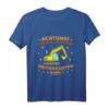 Kinder Ich bin jetzt ein Kindergartenkind Bagger T-Shirt - Perfektes Geschenk zum Kindergartenstart für Jungen und Cousins