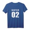 Sister 01 Sister 02 Sister 03 BFF Freundschafts T-Shirt – Vintage Outfits für drei beste Freundinnen, ideales Geschenk zum Geburtstag