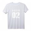 Sister 01 Sister 02 Sister 03 BFF Freundschafts T-Shirt – Vintage Outfits für drei beste Freundinnen, ideales Geschenk zum Geburtstag