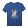 Trachten T-Shirt Damen & Mädchen mit Hirschmotiv – Süßes Landhaus Outfit für Volksfest, Oktoberfest & Zeltfeste, ideales Geschenk für Frauen & Töchter