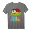 Offizielles Schlafshirt Herren & Damen mit Marienkäfer - Lustiges Geschenk zum Geburtstag für Morgenmuffel, Teenager & Liebhaber witziger T-Shirts