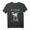 Kinder Schulanfang 2023 Dino T-Shirt – Lustiges Einschulungskleid für Jungen und Mädchen in der 1. Klasse, Blickfang bei Party & Schulstart