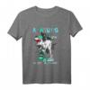 Kinder Schulanfang 2023 Dino T-Shirt – Lustiges Einschulungskleid für Jungen und Mädchen in der 1. Klasse, Blickfang bei Party & Schulstart