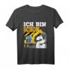 Kinder 2. Geburtstag Bagger T-Shirt – Lustiges Baustellen Outfit für Zweijährige Jungen, ideales Geschenk für Geburtstag & Kindergarten