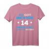 Lustiges 14. Geburtstag T-Shirt für Jungen & Mädchen - Originelle Geschenkidee & Deko für den 14. Geburtstag 2010