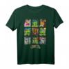 HapDog Group Grid Distressed T-Shirt - Langlebiges Digitaldruck-Shirt für Männer, Party-Outfit & Geschenkidee