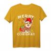 Corgi Hunde-Rentier Merry Corgmas Santa Corgi Weihnachten T-Shirt – Lustiges Geschenk für Corgi-Hundeliebhaber und Tierarzt-Fans