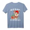 Corgi Hunde-Rentier Merry Corgmas Santa Corgi Weihnachten T-Shirt – Lustiges Geschenk für Corgi-Hundeliebhaber und Tierarzt-Fans