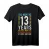 Geburtstag 13 Geschenke Shirt für Jungen und Mädchen - Perfektes T-Shirt zum 13. Geburtstag