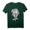 Delfine Kinder Damen Mädchen T-Shirt - Witziges Delfin Design als Geschenkidee zu Weihnachten und Geburtstag
