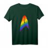 Star Trek Discovery Pride Large Chest Logo T-Shirt – Offizielles Star Trek Merchandise für Fans und Pride-Unterstützer