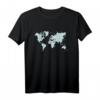 WELTENBUMMLER Weltkarte Reisen Erde Welt Vintage T-Shirt – Perfekt für Reisen, Festivals & als Geschenk für Weltenbummler